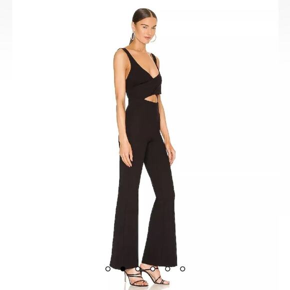 NEW GAUGE81 Black Reno Cutout Jumpsuit XS $430 MSRP - Picture 2 of 10